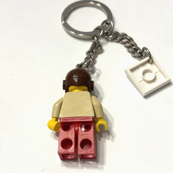Vtg Lego Minifigure Adventurers Orient Expedition Pippin Reed Helmet Key Chain - Picture 3 of 10